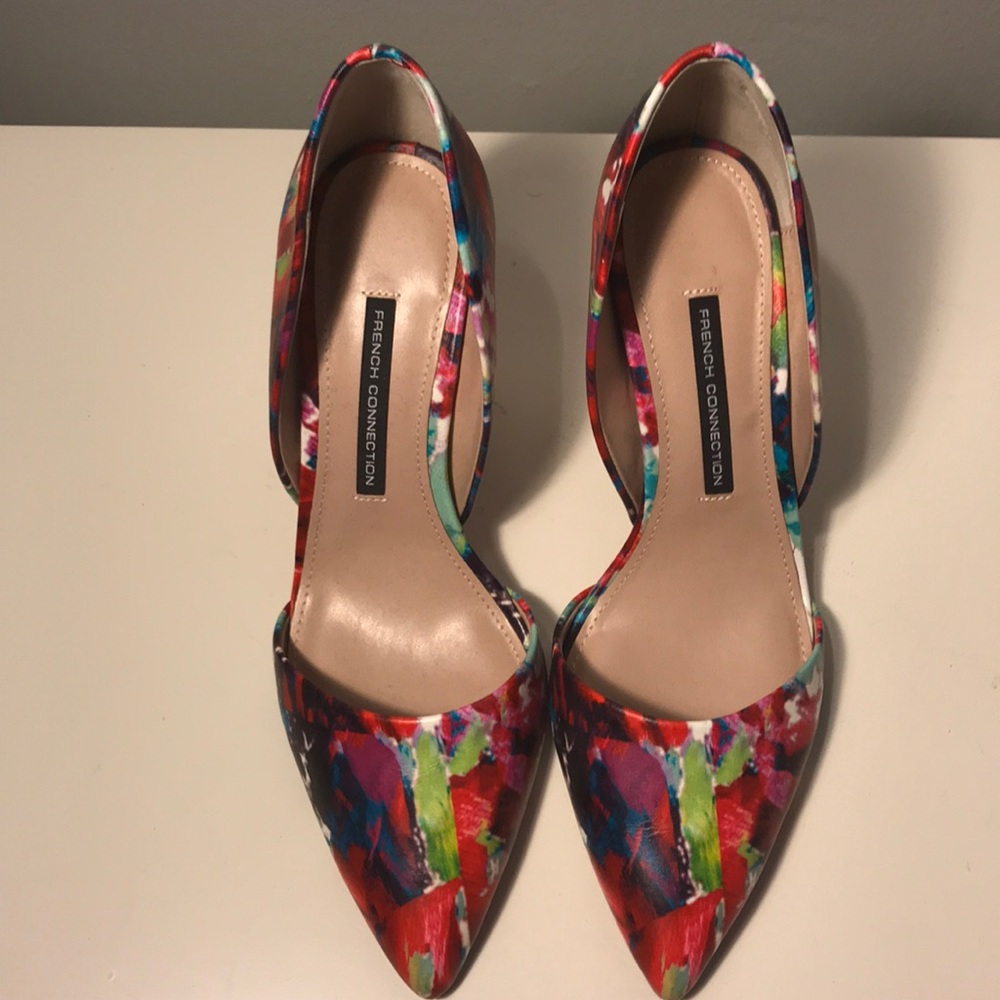 French Connection Multicolor Print Elvia 9.5M